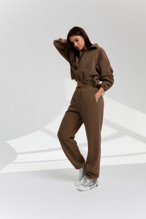 Брюки женские из флиса с фиксаторами